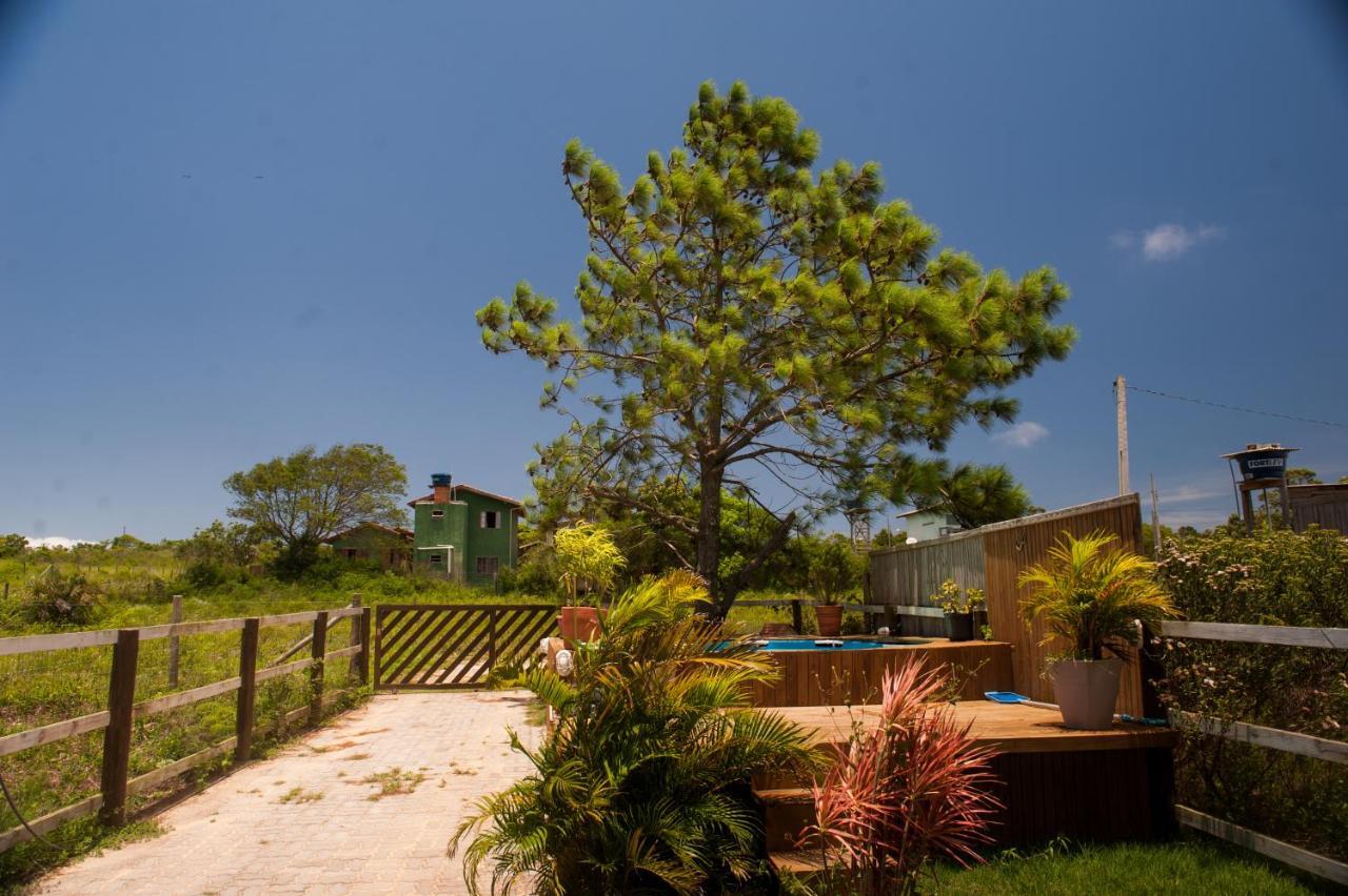 Casa Na Praia Do Rosa Com Piscina Имбитуба Экстерьер фото